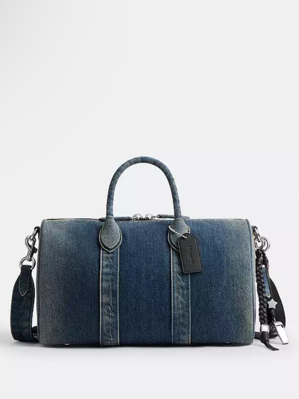 Compass Bag 35 In Regenerative Cotton Denim